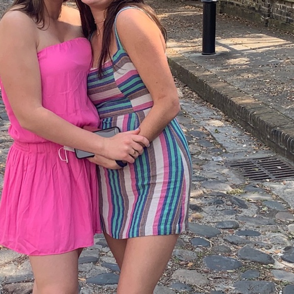 Colorful Mini Dress
